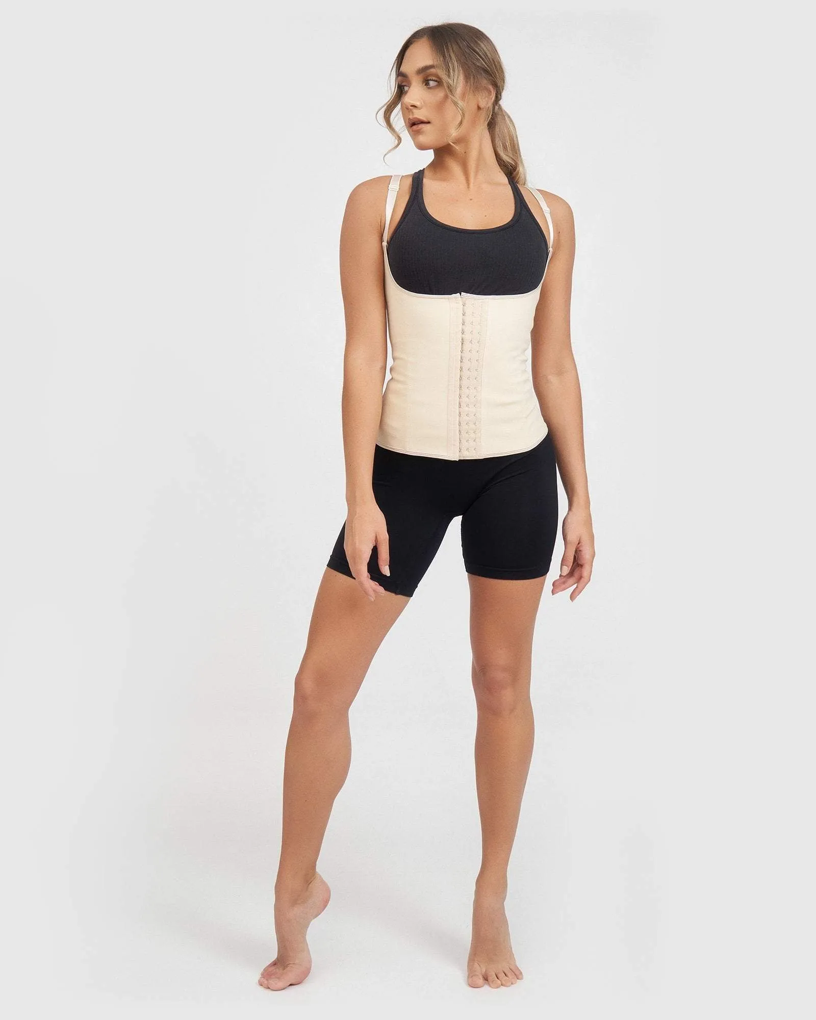 Core Trainer Vest With Adjustable Straps Nude