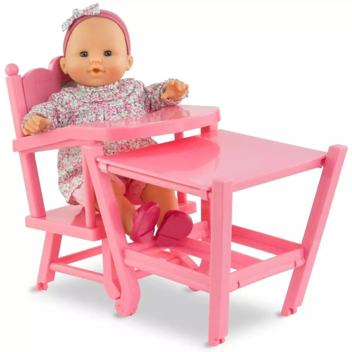 Corolle Baby Doll High Chair for 14"/17" Baby Dolls