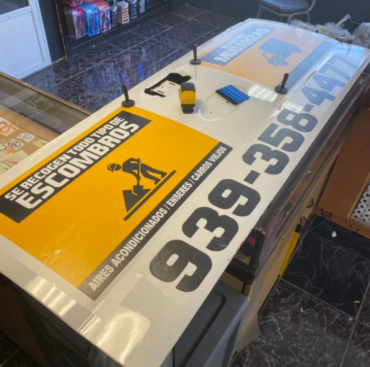 CUSTOM STICKERS WORK