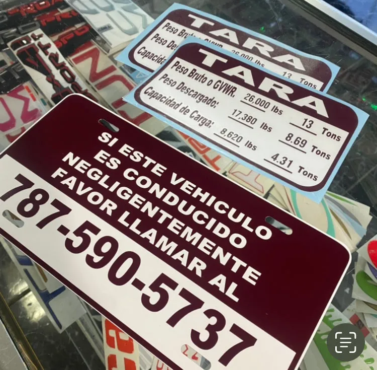 CUSTOM STICKERS WORK