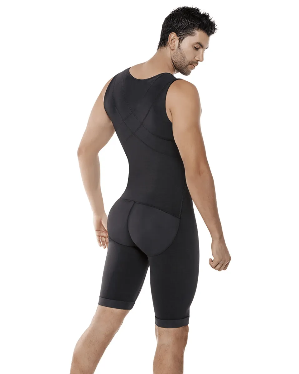 Cysm Men’s Abdomen and Legs Control Bodysuit - 298
