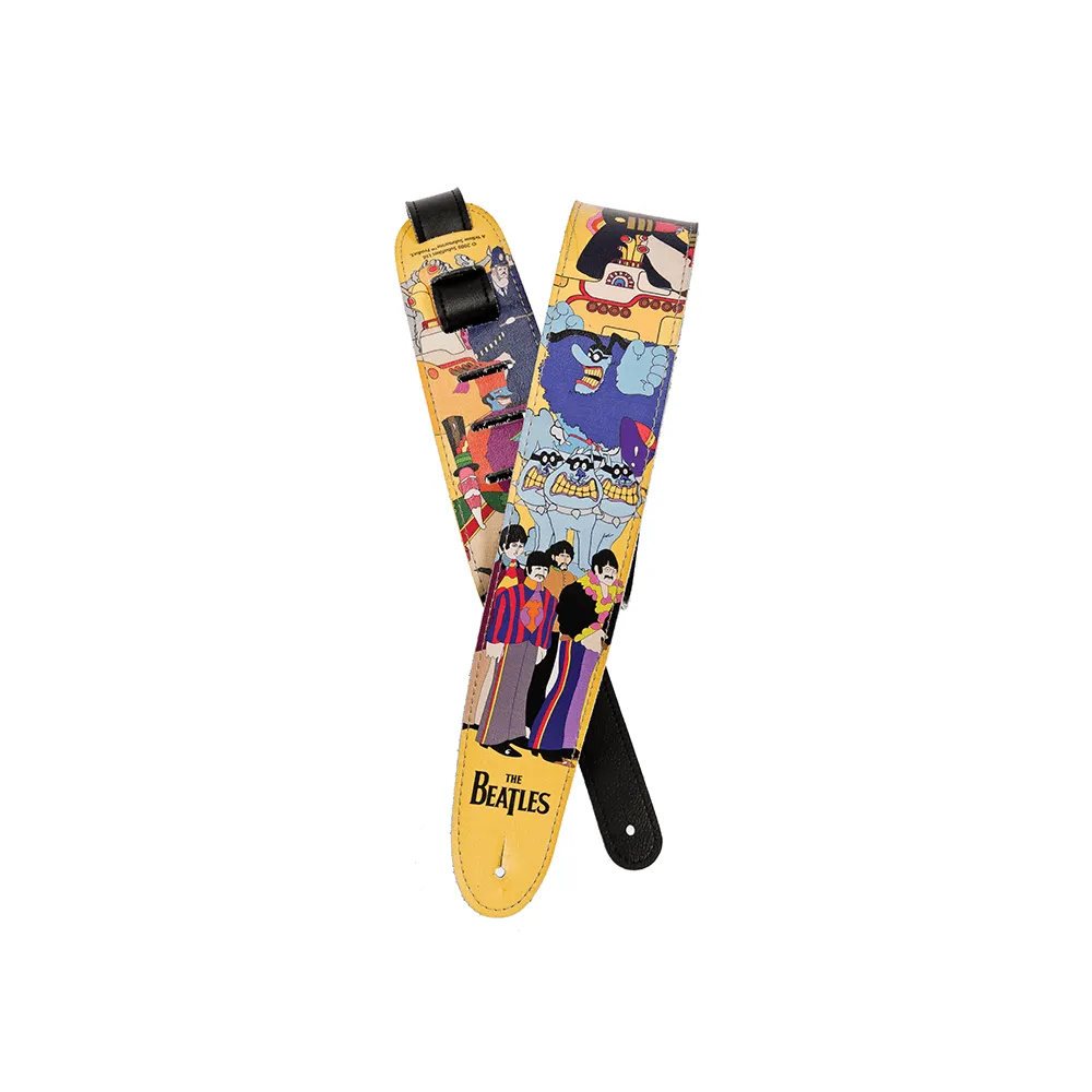 D'addario Beatles Guitar Strap 25LB06 Yellow Submarine