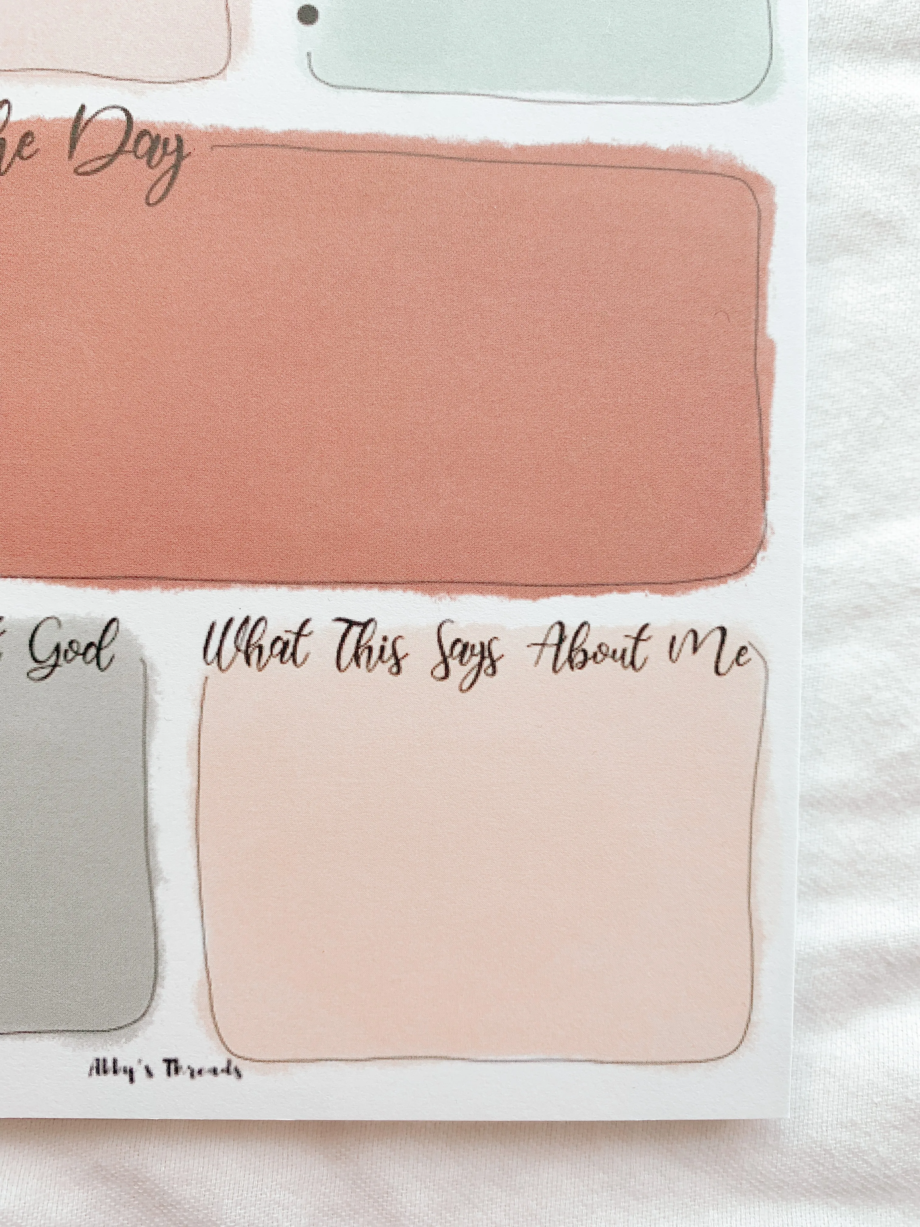 Daily reflections Notepad