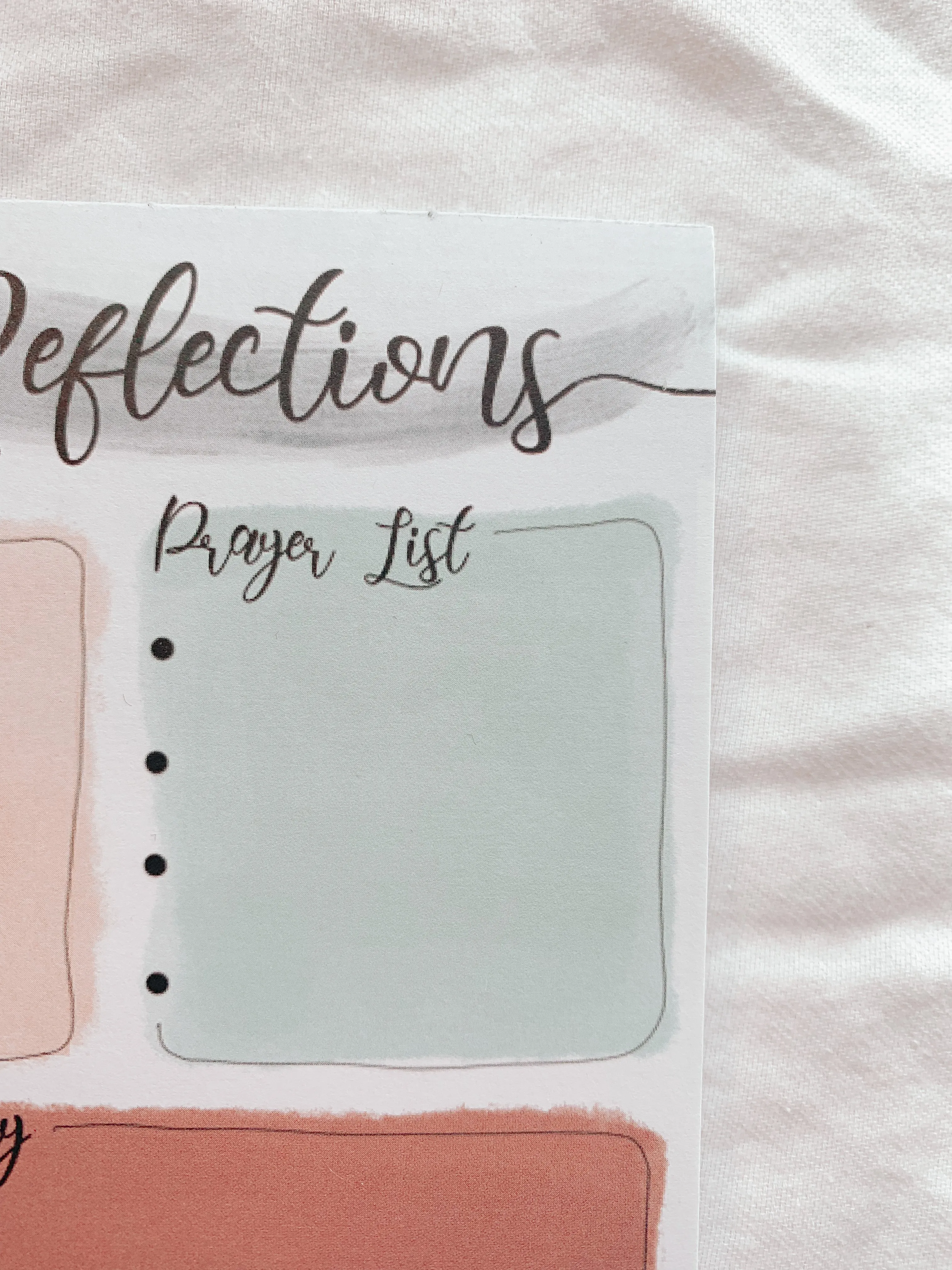 Daily reflections Notepad