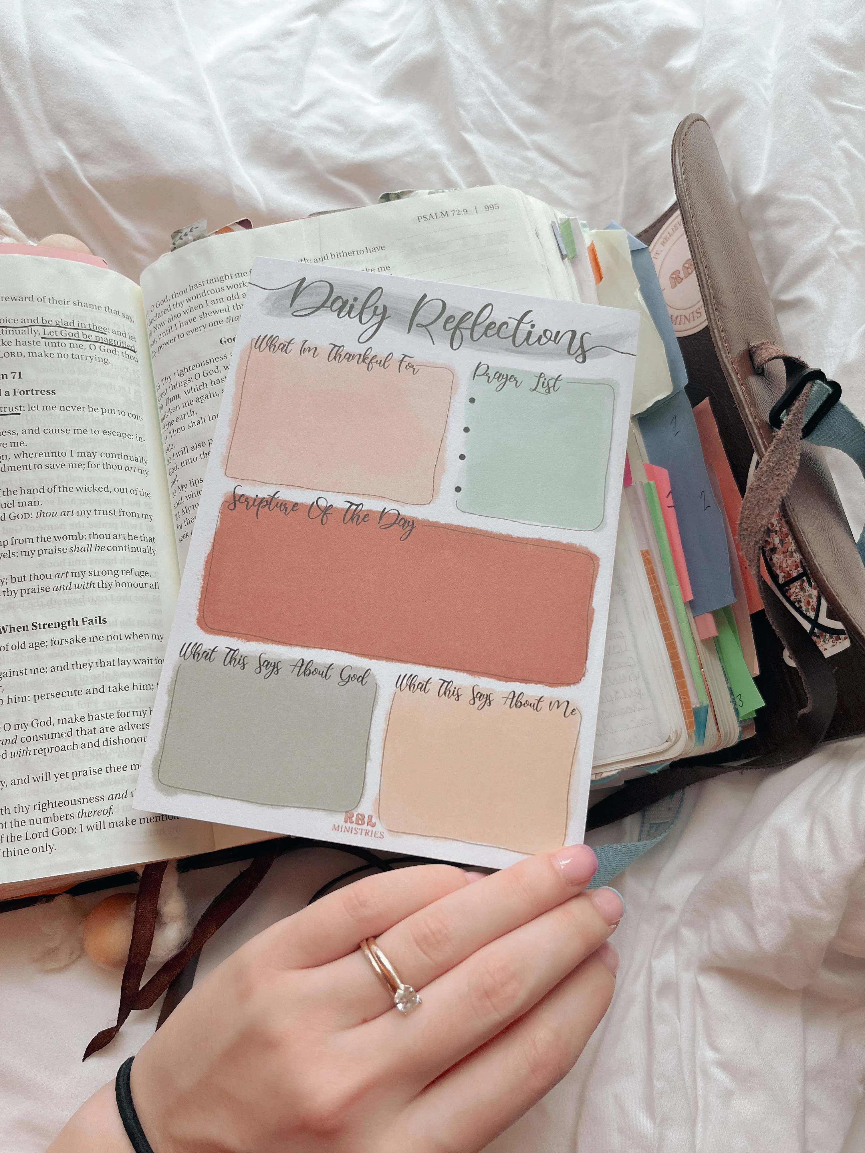 Daily reflections Notepad