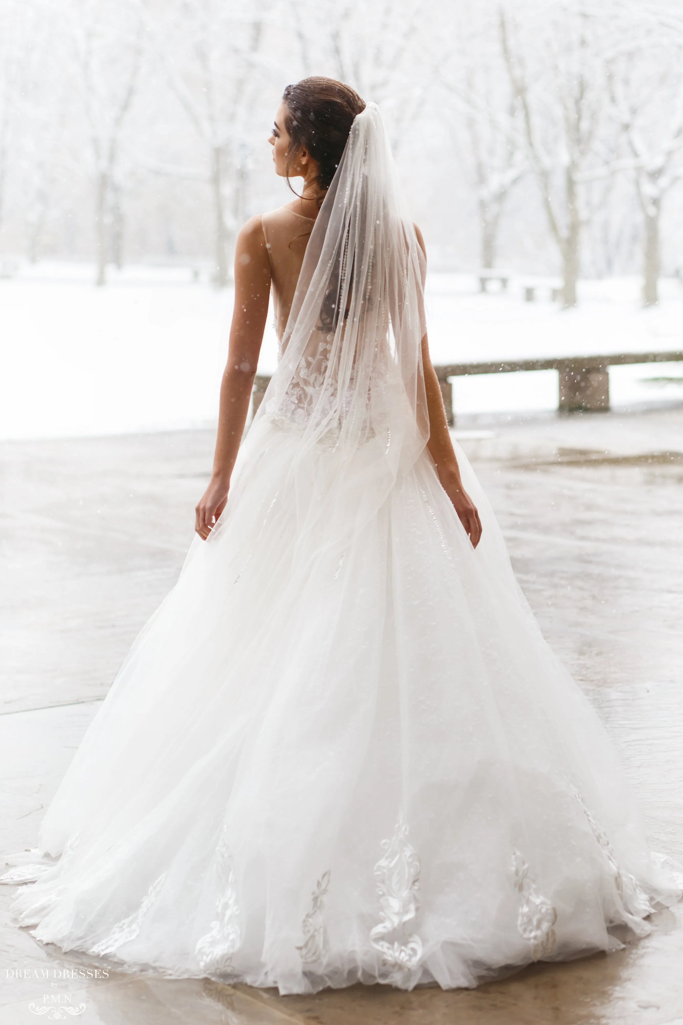 Detachable Tulle Skirt for Wedding Dress (#Isla)
