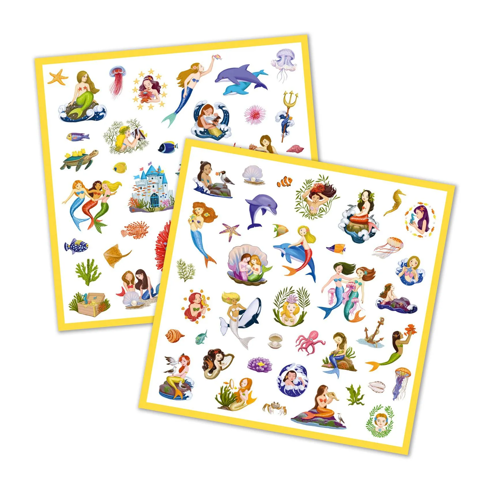 Djeco - Mermaids stickers