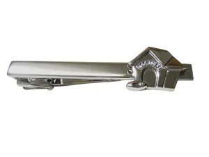 Dog House Square Tie Clip