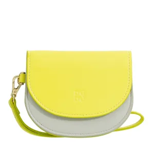 DUDU Women's Wall Wallet Wallet, Small Colorful Portfolio Portamonete Carter Banknotes with Laccetto