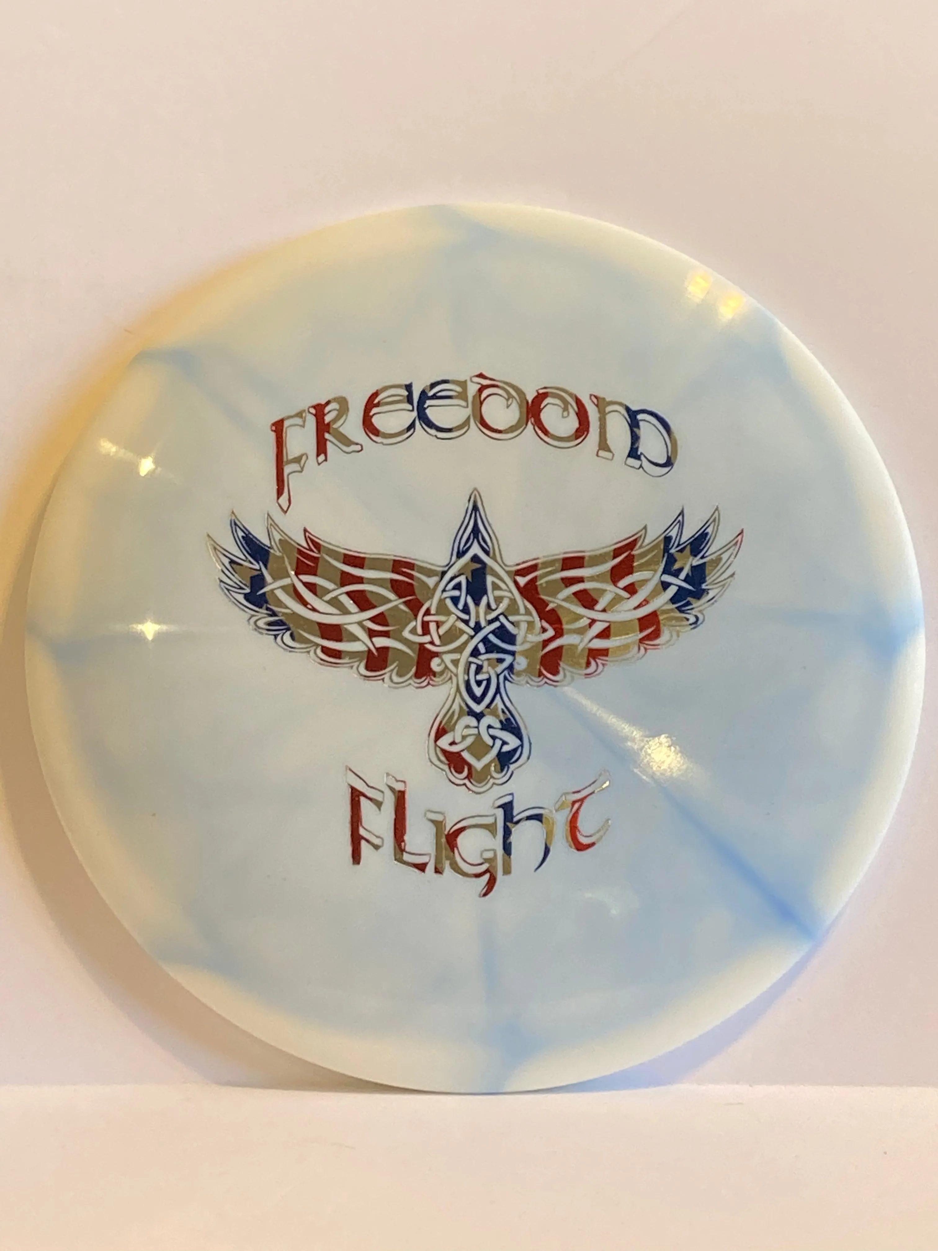 Dynamic Discs Fuzion Burst Maverick W/ “Celtic Bird” Stamp