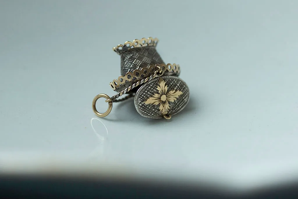 Early 19th Century French Basket Charm