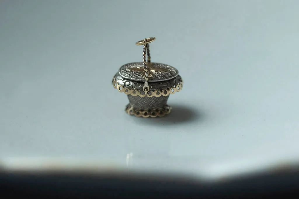 Early 19th Century French Basket Charm