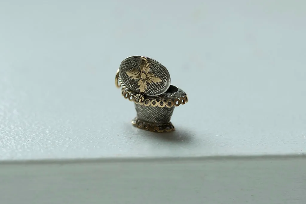 Early 19th Century French Basket Charm