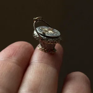 Early 19th Century French Basket Charm