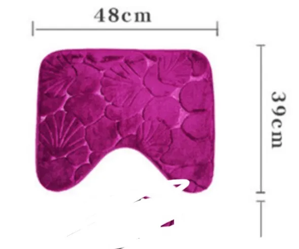 Embossed Bathroom Mat