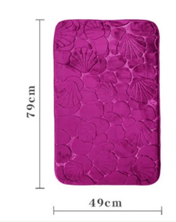 Embossed Bathroom Mat