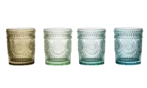 Embossed Drinking Glass