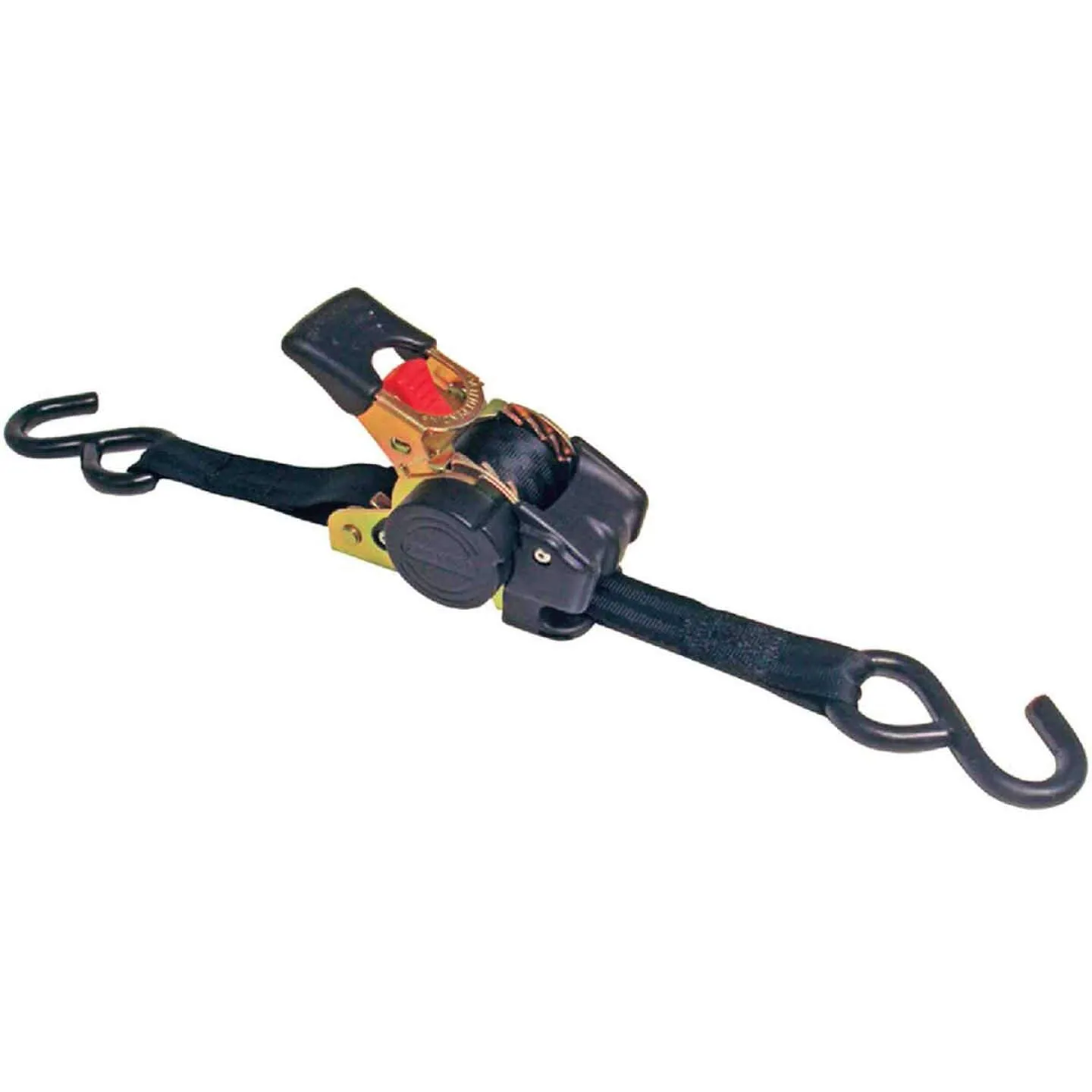 ERICKSON 1" X 10' RETRACTABLE RATCHET STRAP 1200LS 2-PACK