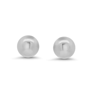 Estate Tiffany & Co. Sterling Silver Hardwear Ball Stud Earrings