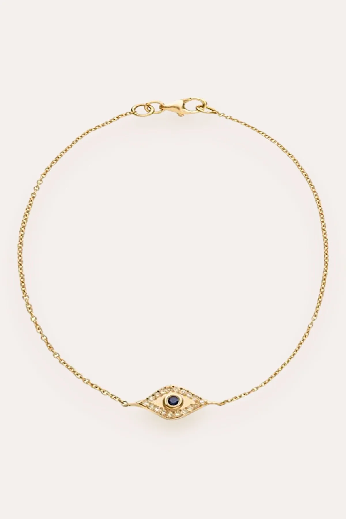 Evil Eye Bracelet (Gold)