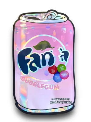 Fan-ta Bubblegum Mylar Bag 3.5 Grams