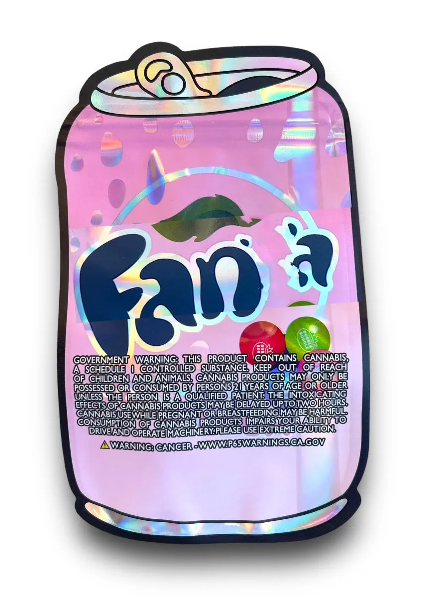 Fan-ta Bubblegum Mylar Bag 3.5 Grams