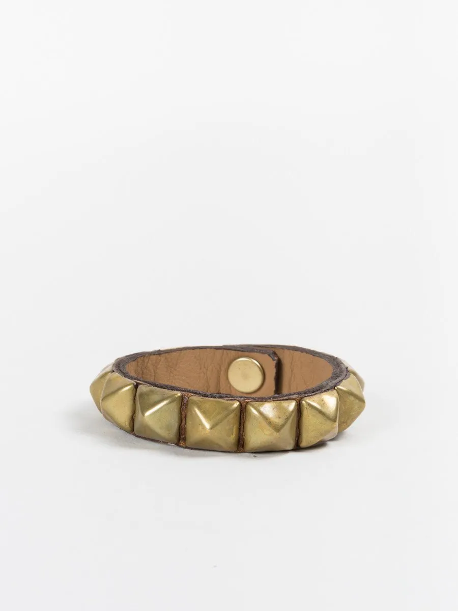 fare cuff - brown