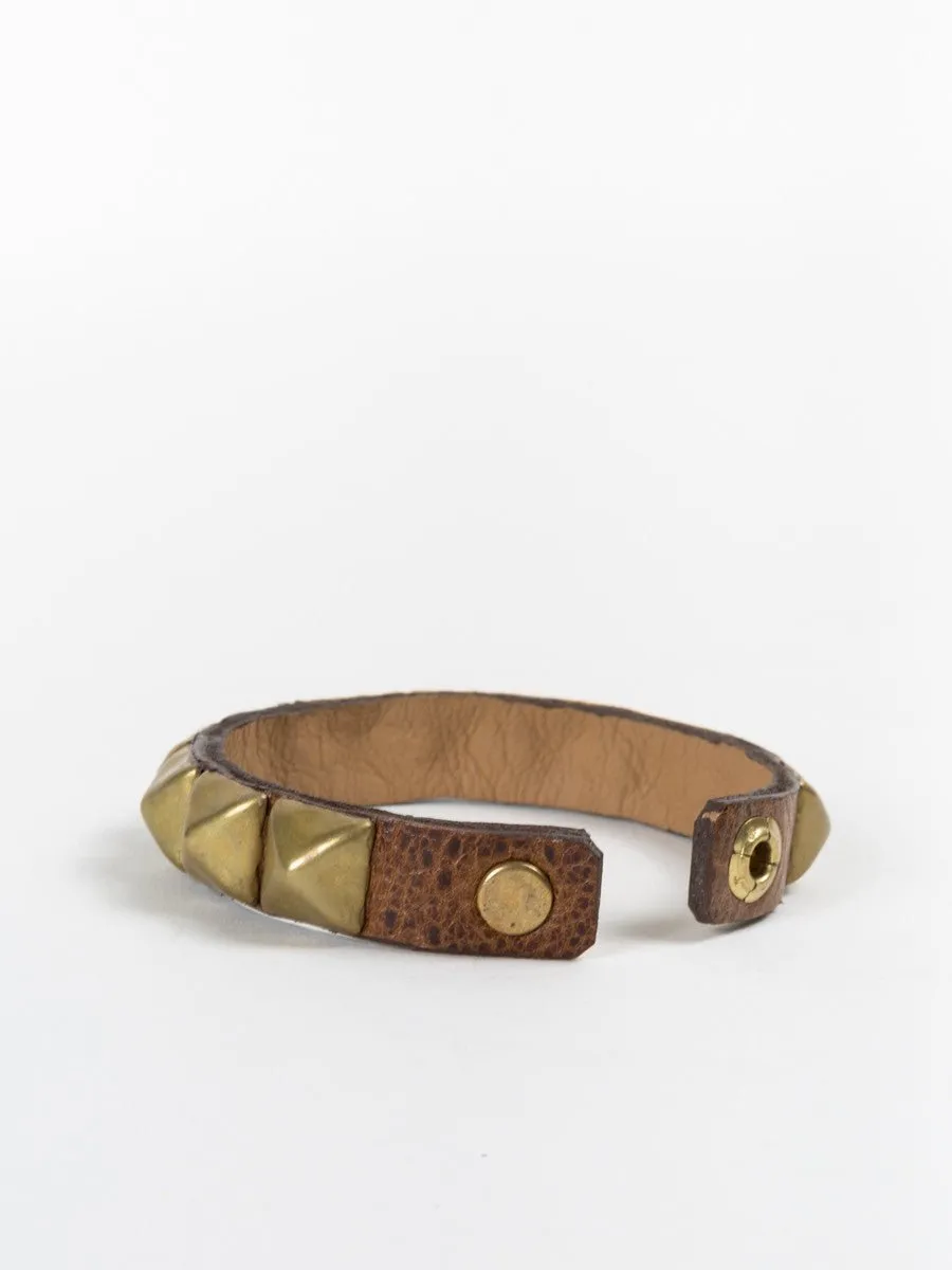 fare cuff - brown