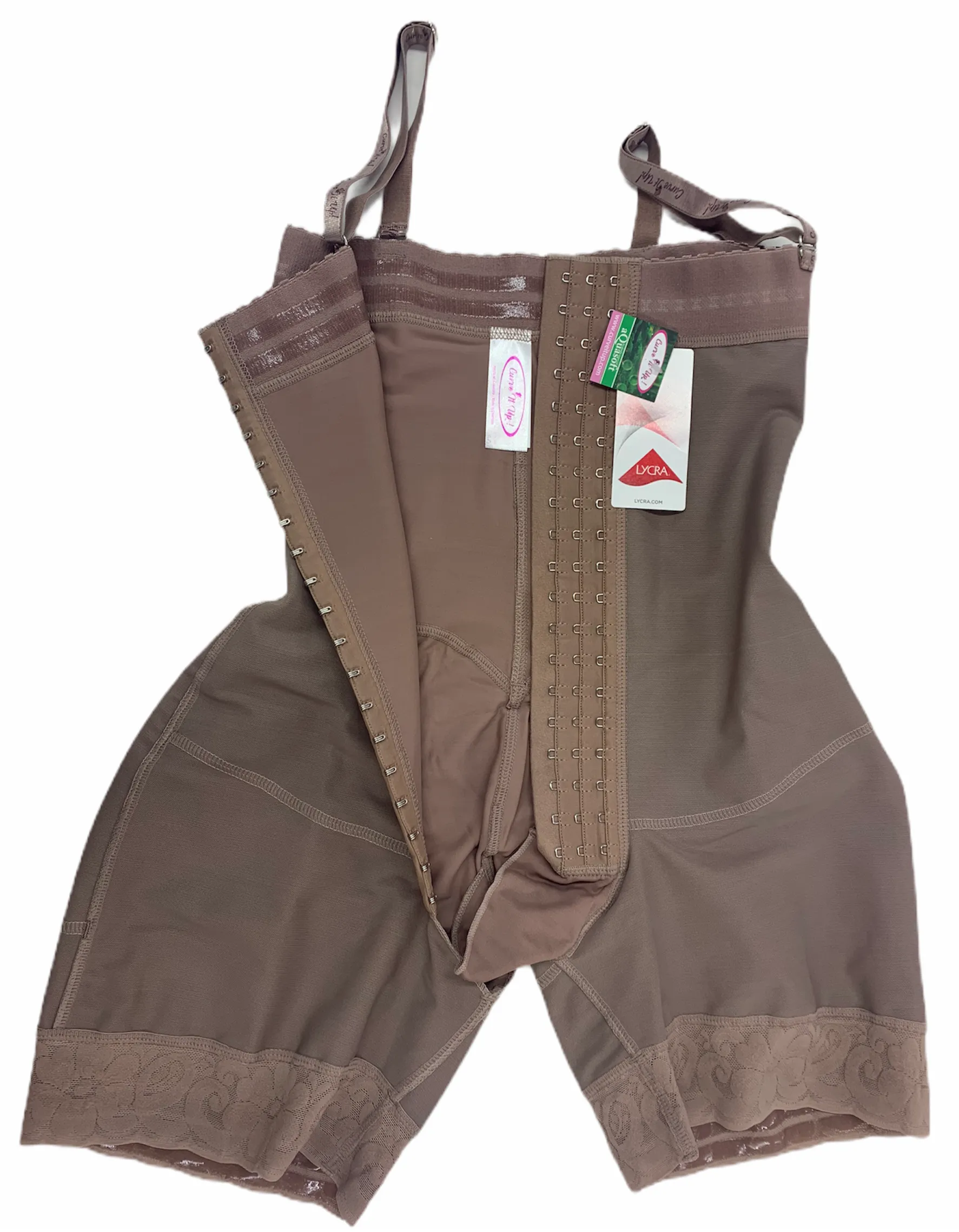 FB722 STRAPLESS 3 POSITIONS HOOKS & BUTT LIFTING SHORT