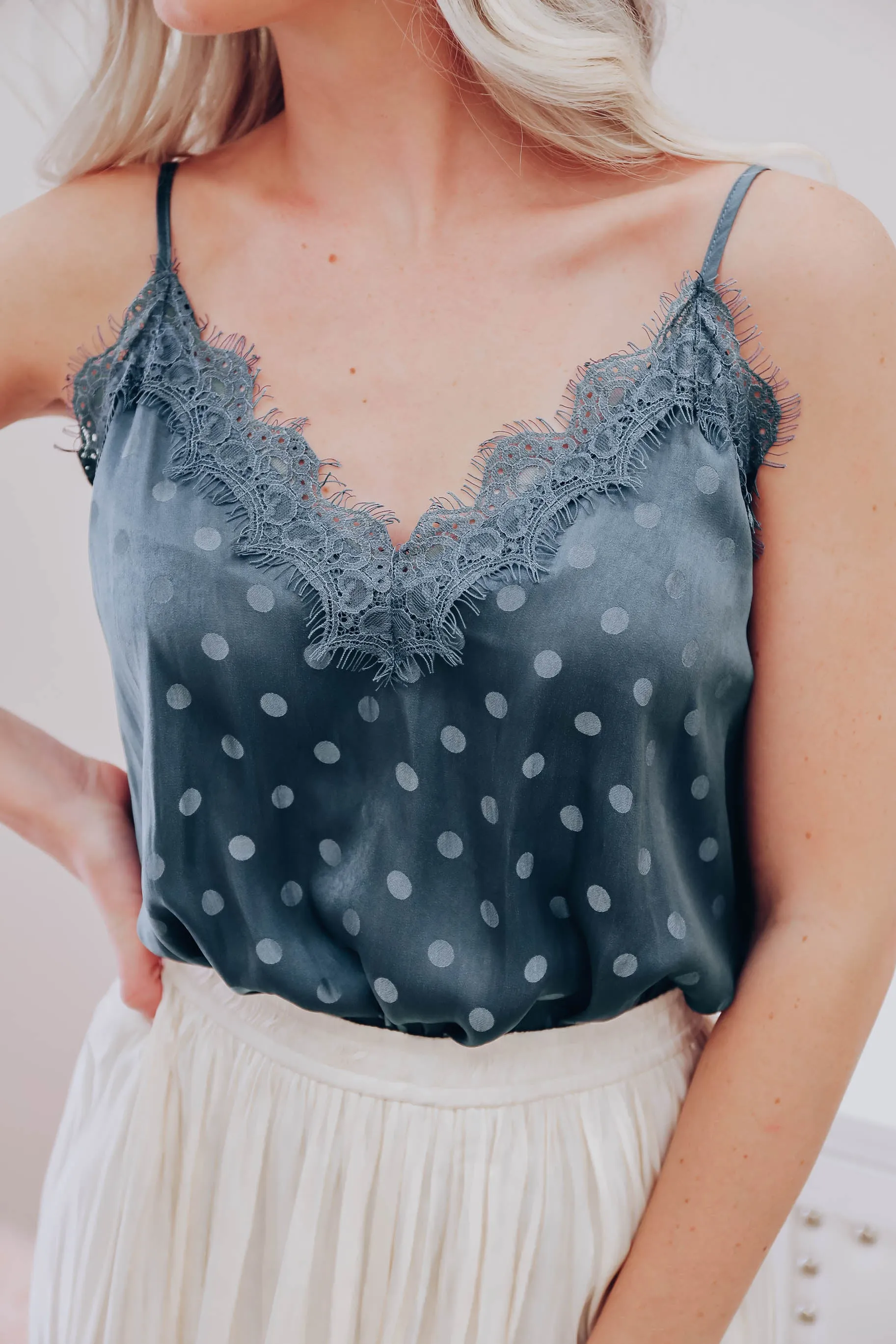 Final Touch Lace Cami