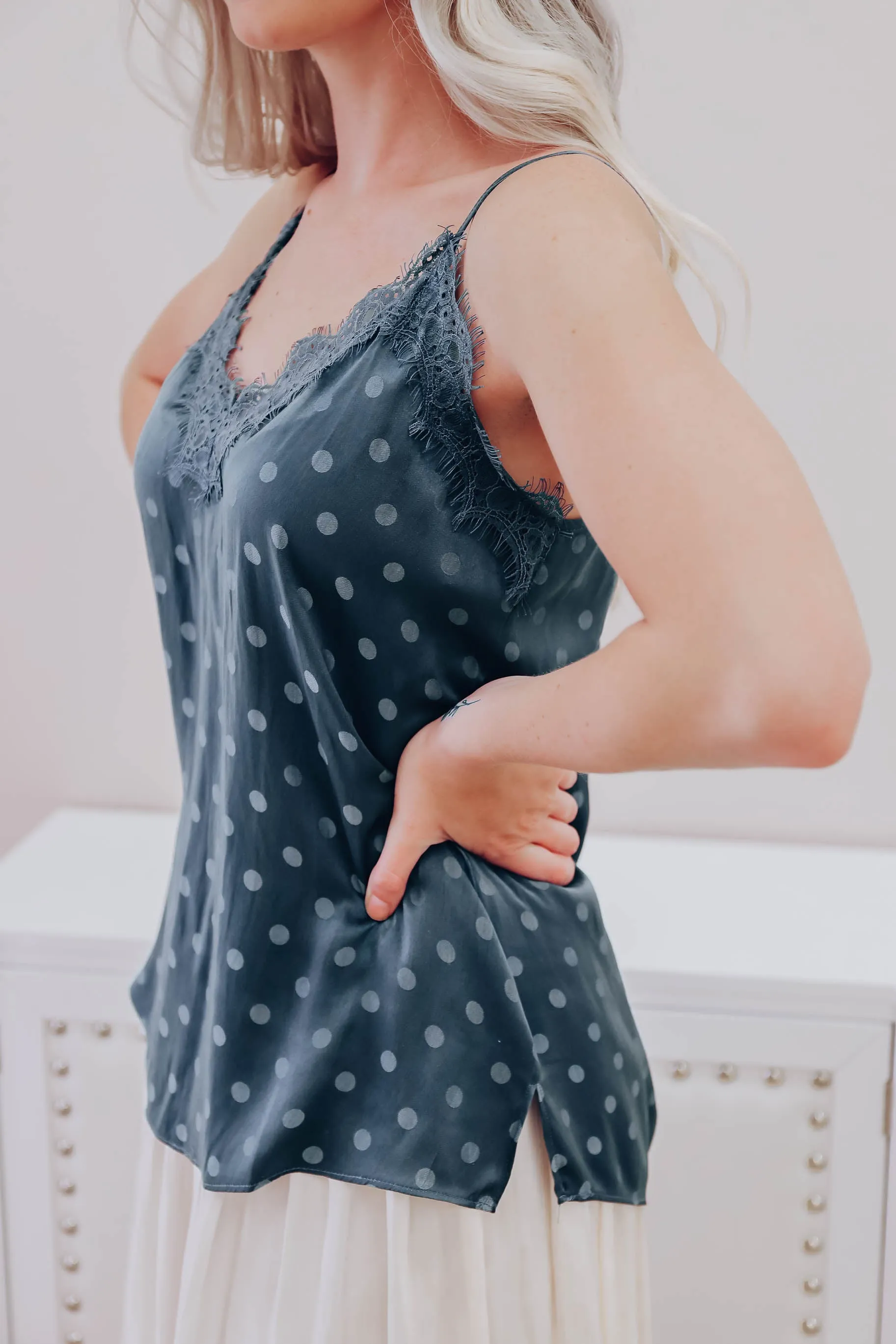 Final Touch Lace Cami