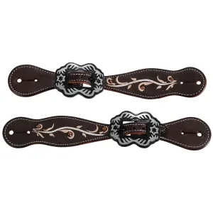 Fort Worth Rustic Beauty Spur Straps (FOR23-0078)
