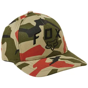 Fox Bnkr Flexfit Hat [Green Camo]
