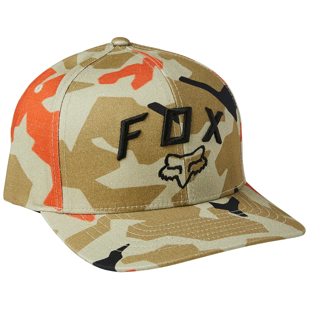 Fox Bnkr Flexfit Hat [Green Camo]