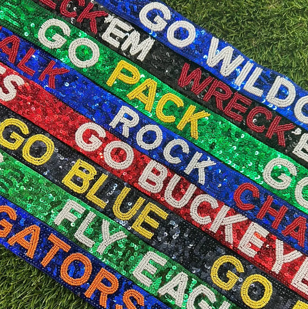 Game Day Bag Strap: Rock Chalk