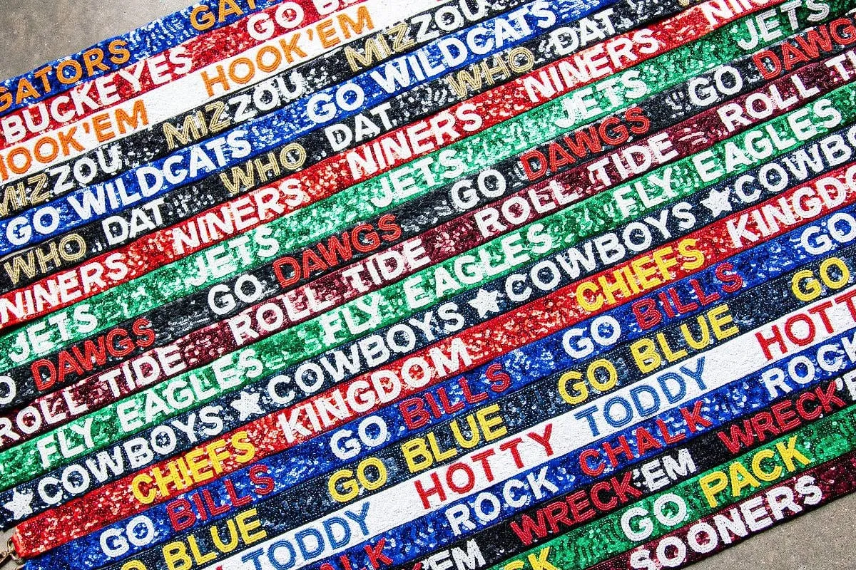 Game Day Bag Strap: Rock Chalk