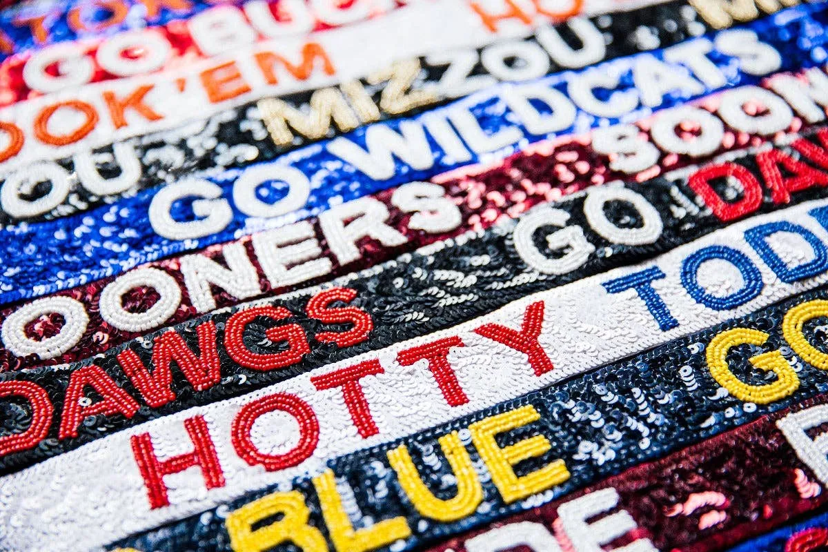 Game Day Bag Strap: Rock Chalk