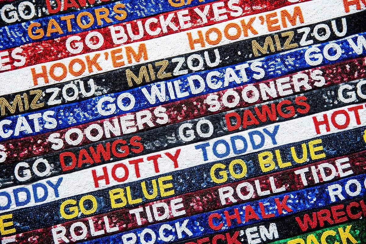 Game Day Bag Strap: Rock Chalk