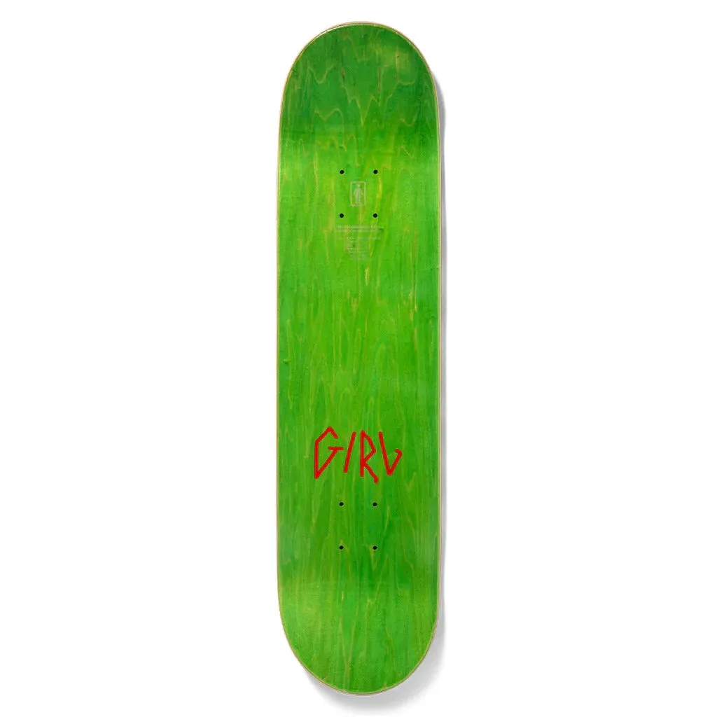Girl Geering Vertigirl Deck - 8.0"