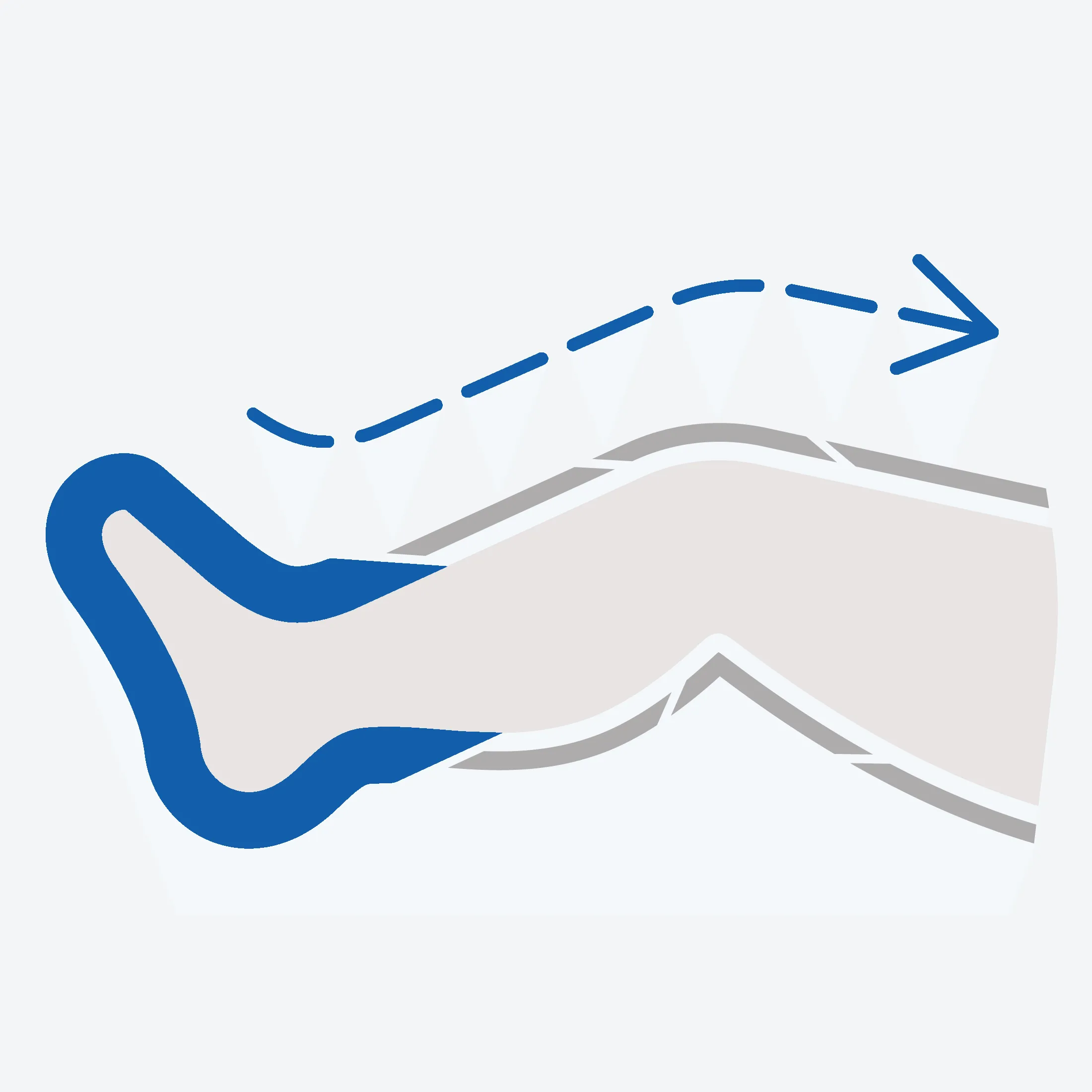 Gliding Wave  - intermittent pneumatic compression with leg cuffs