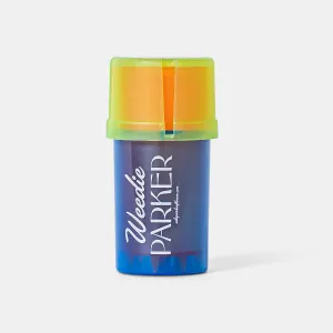Grinder and Storage Case in Lime Blueberry