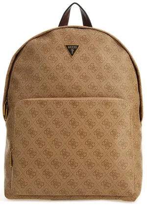 Guess Vezzola Smart Backpack In Lattee For Men