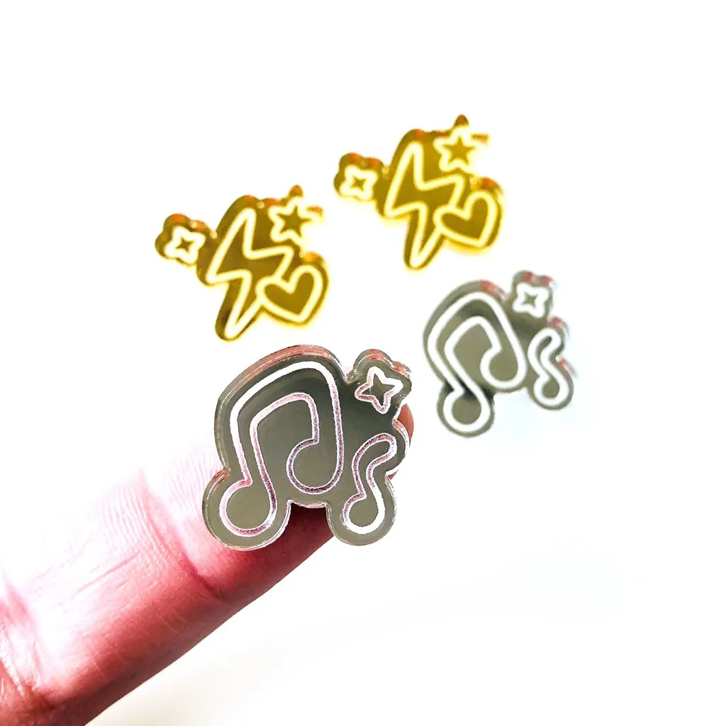 Gumball Charms Cabochons - 6  Pairs