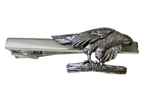 Hawk Bird Square Tie Clip