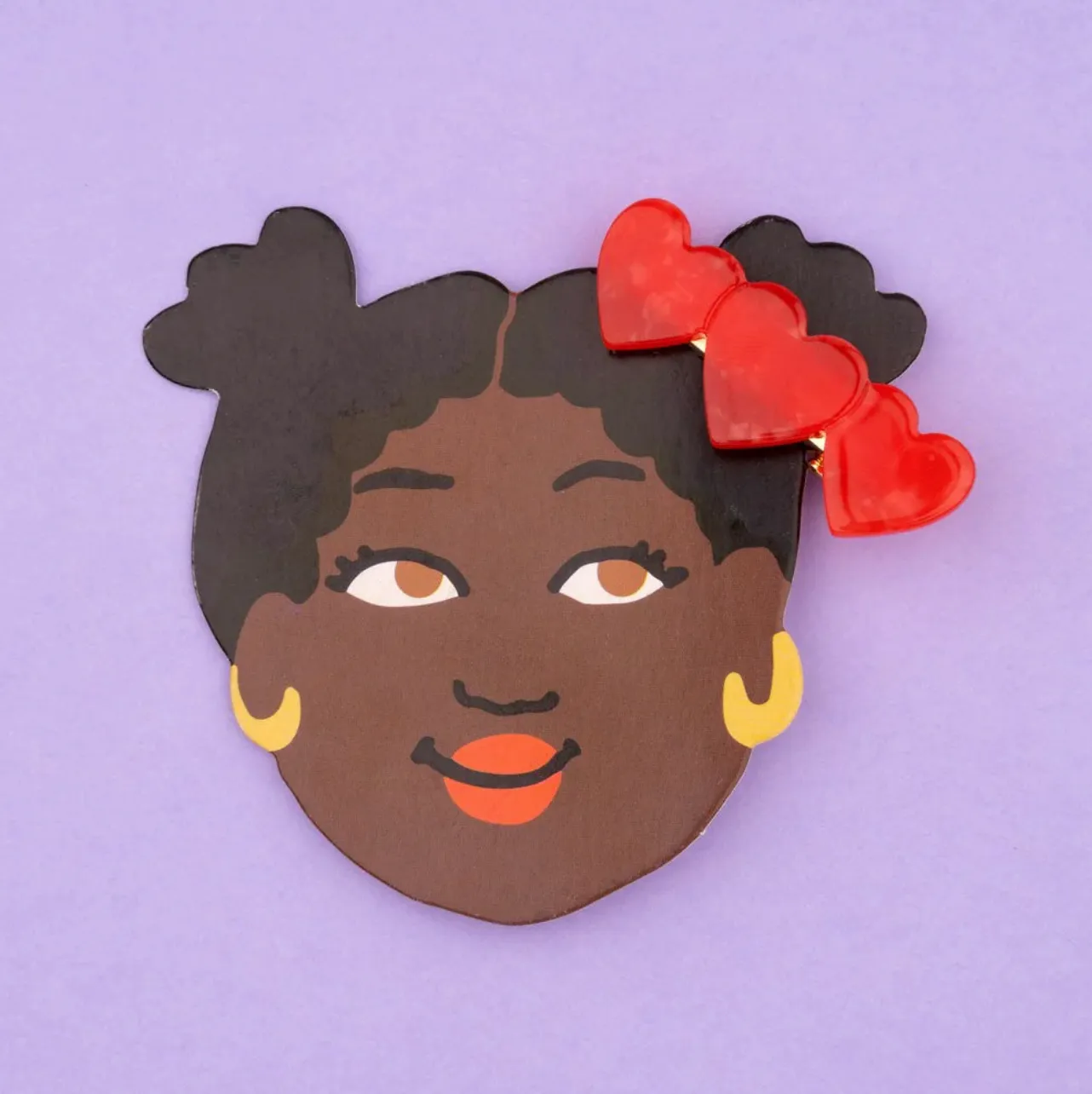 Heart Hair Clip