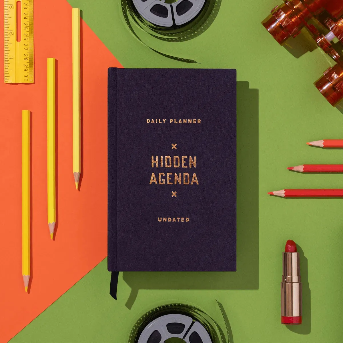 Hidden Agenda Undated Mini Planner