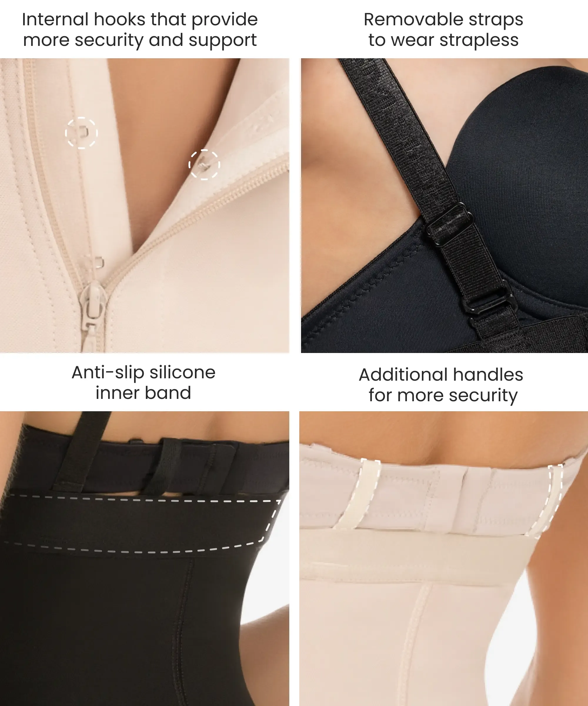 High-compression body shaper - Styles 2117 / 2118