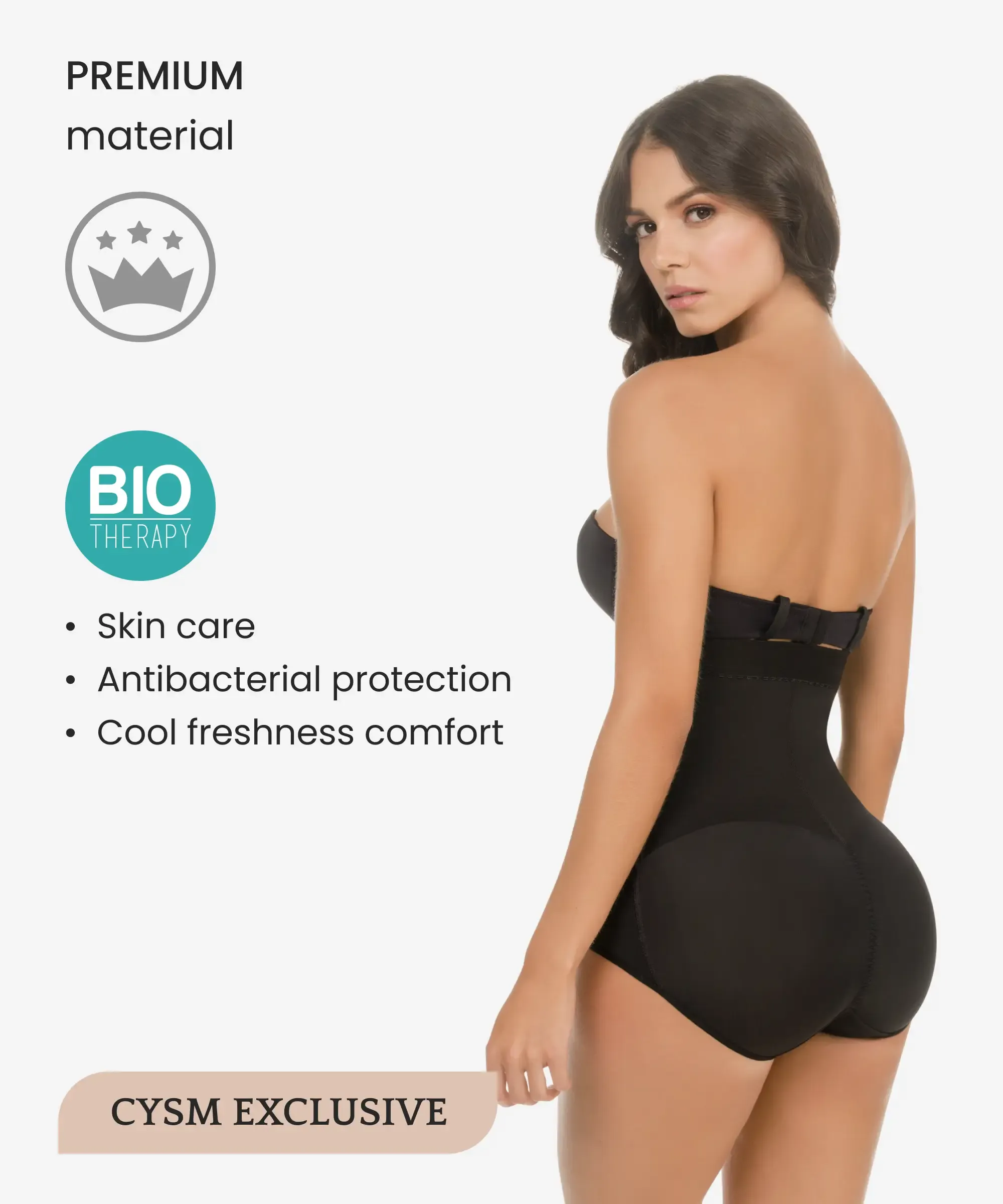 High-compression body shaper - Styles 2117 / 2118
