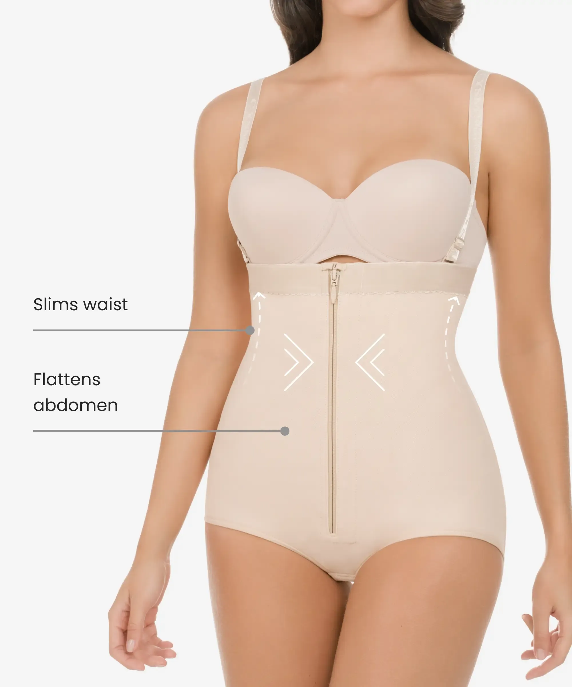 High-compression body shaper - Styles 2117 / 2118