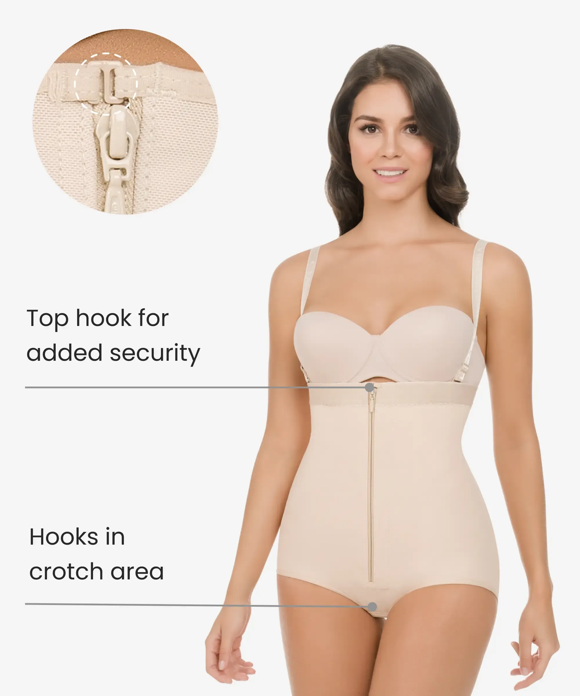 High-compression body shaper - Styles 2117 / 2118